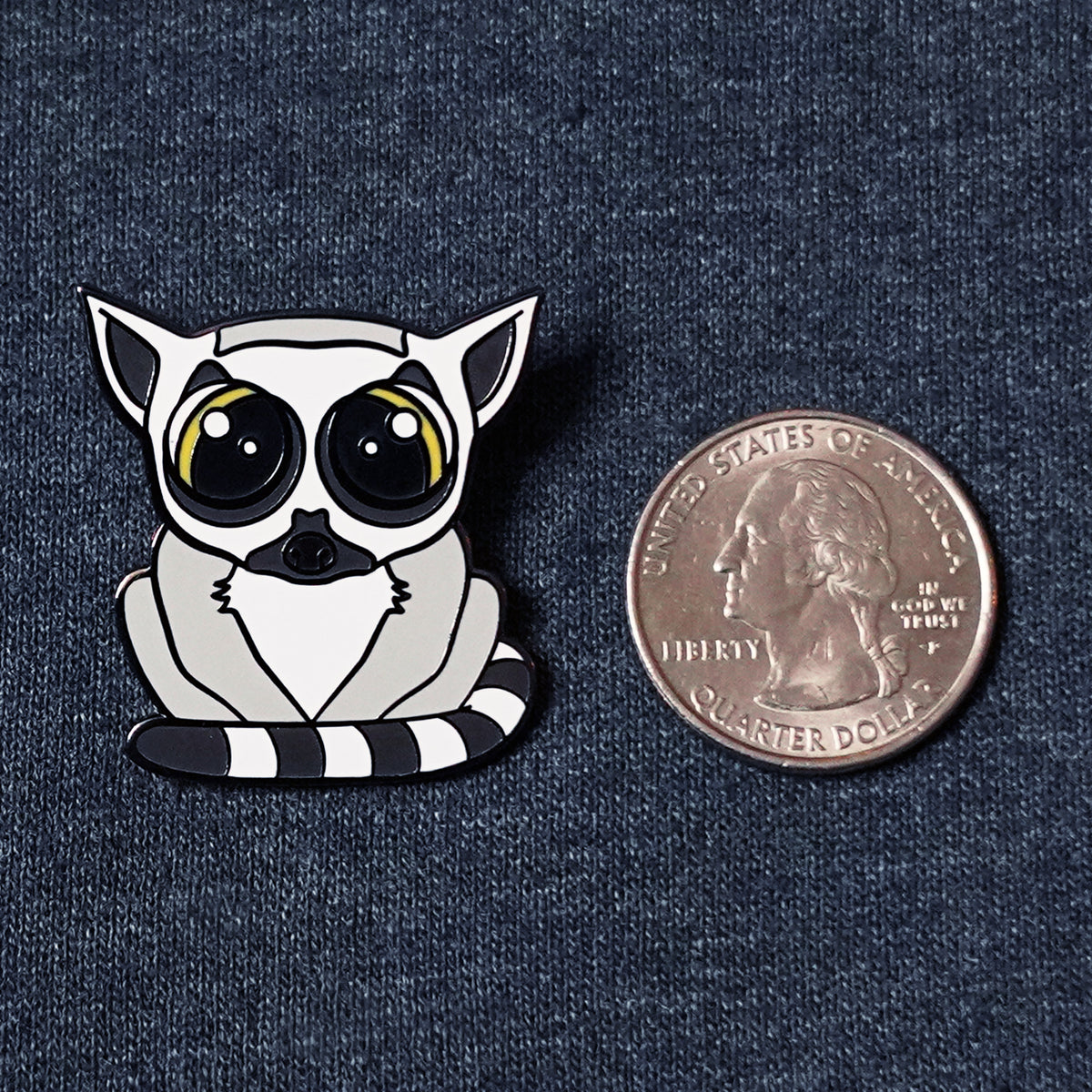Lisa the Lemur - Hard Enamel Pin
