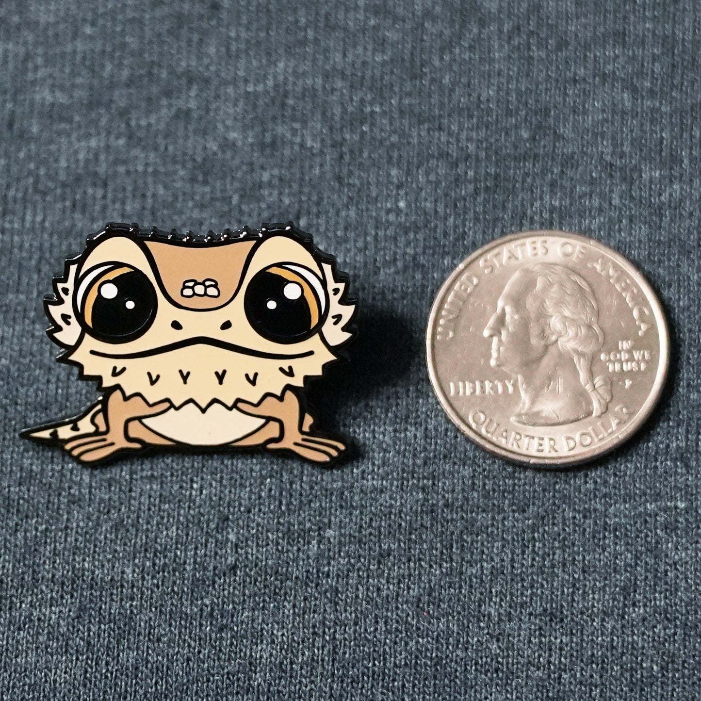 Barnabas the Bearded Dragon - Hard Enamel Pin
