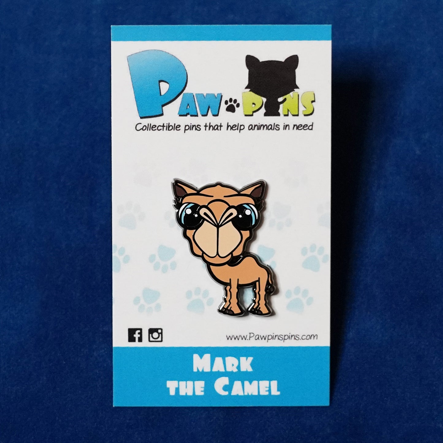 Mark the Camel - Hard Enamel Pin