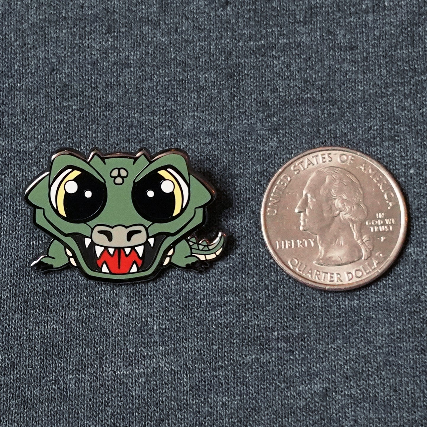 Brock the Crocodile - Hard Enamel Pin