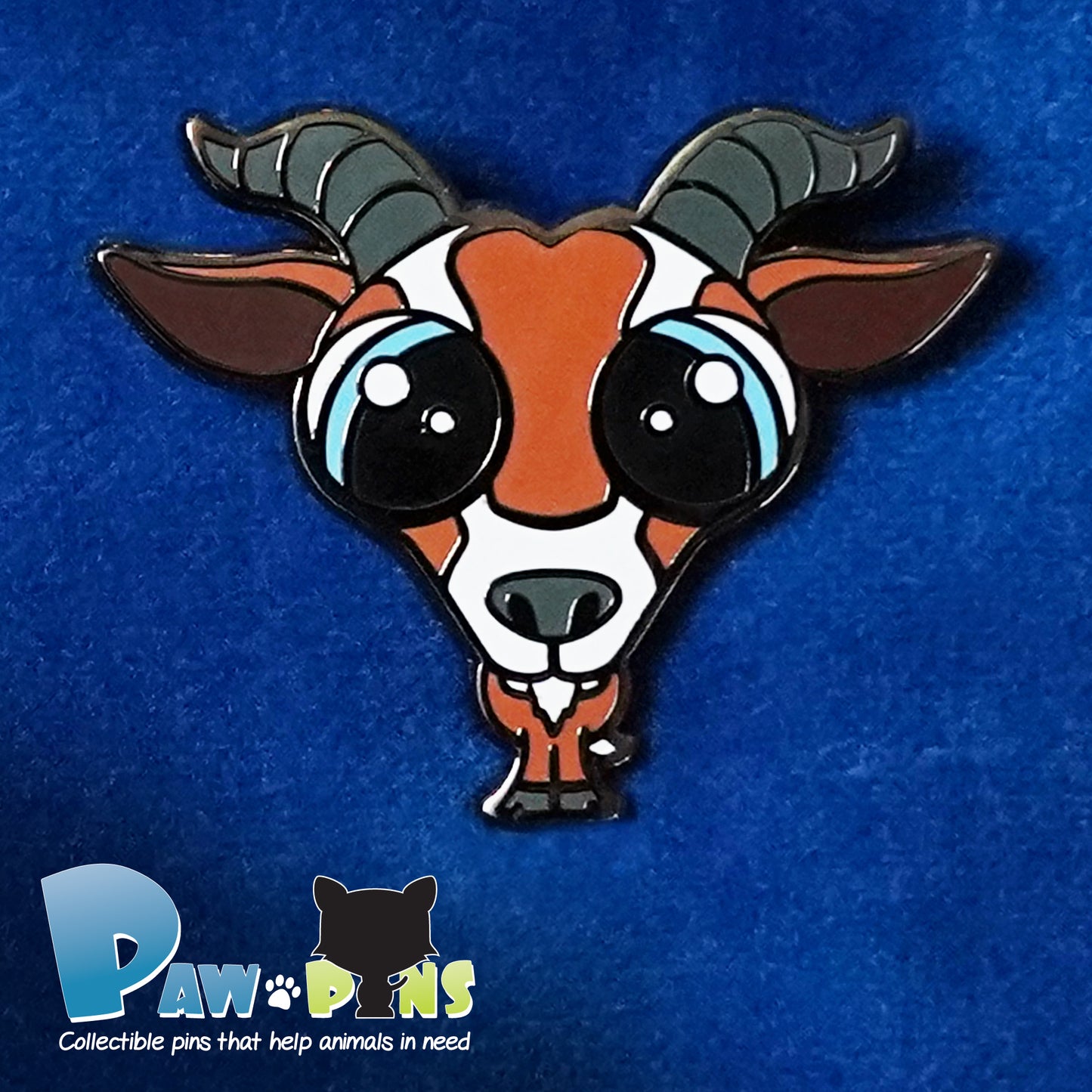 Gigi the Goat - Hard Enamel Pin