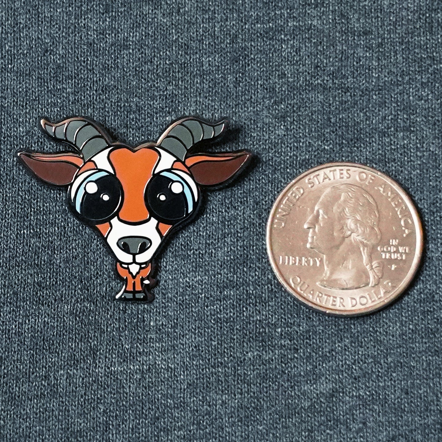 Gigi the Goat - Hard Enamel Pin