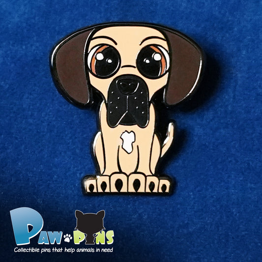Jane the Great Dane - Hard Enamel Pin