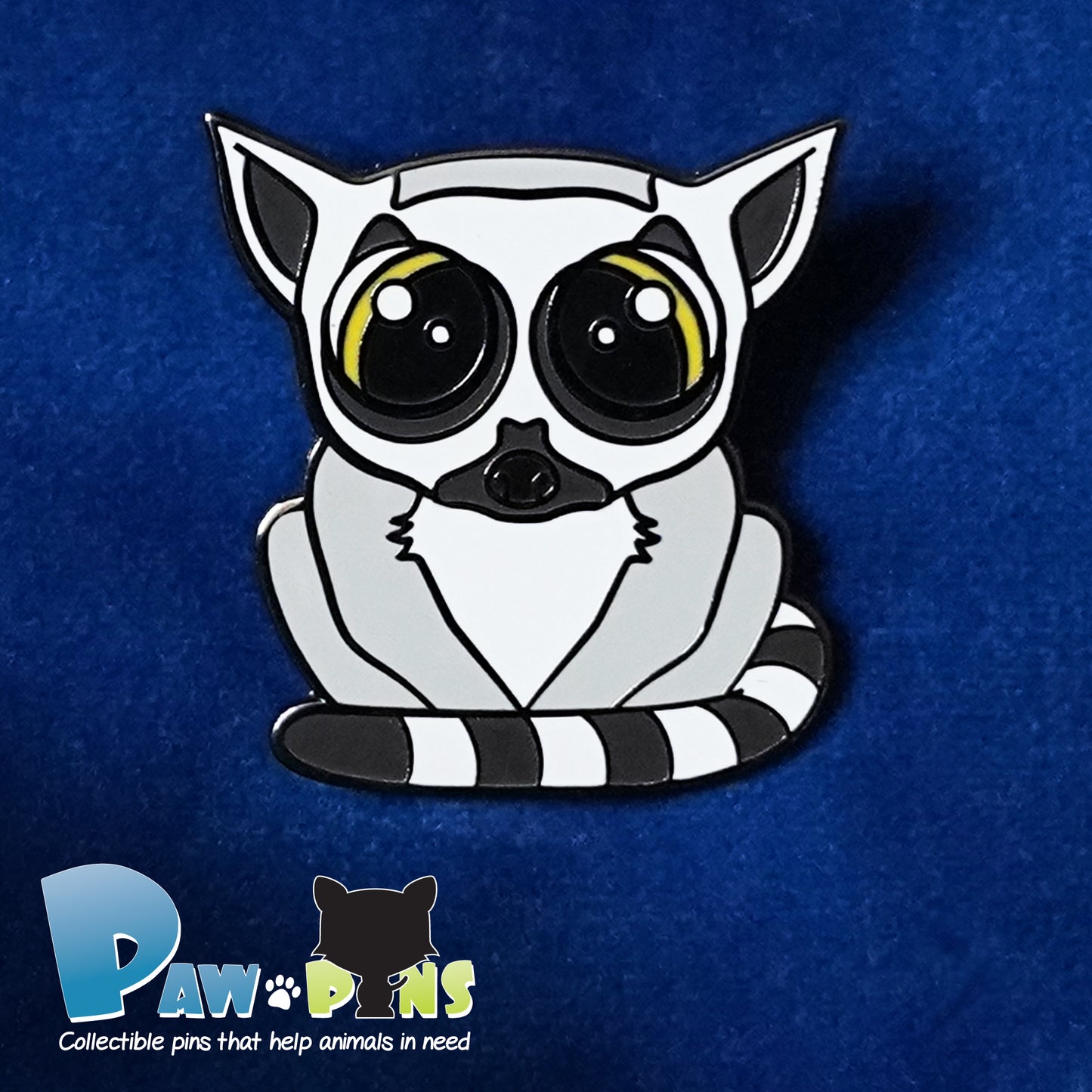 Lisa the Lemur - Hard Enamel Pin