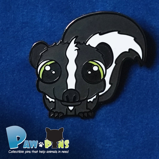 Josephine the Skunk - Hard Enamel Pin